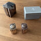 Puiforcat salt cellar, pepper shaker and mustard pot