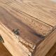 Antique solid pine chest - 41 x 25 x 20