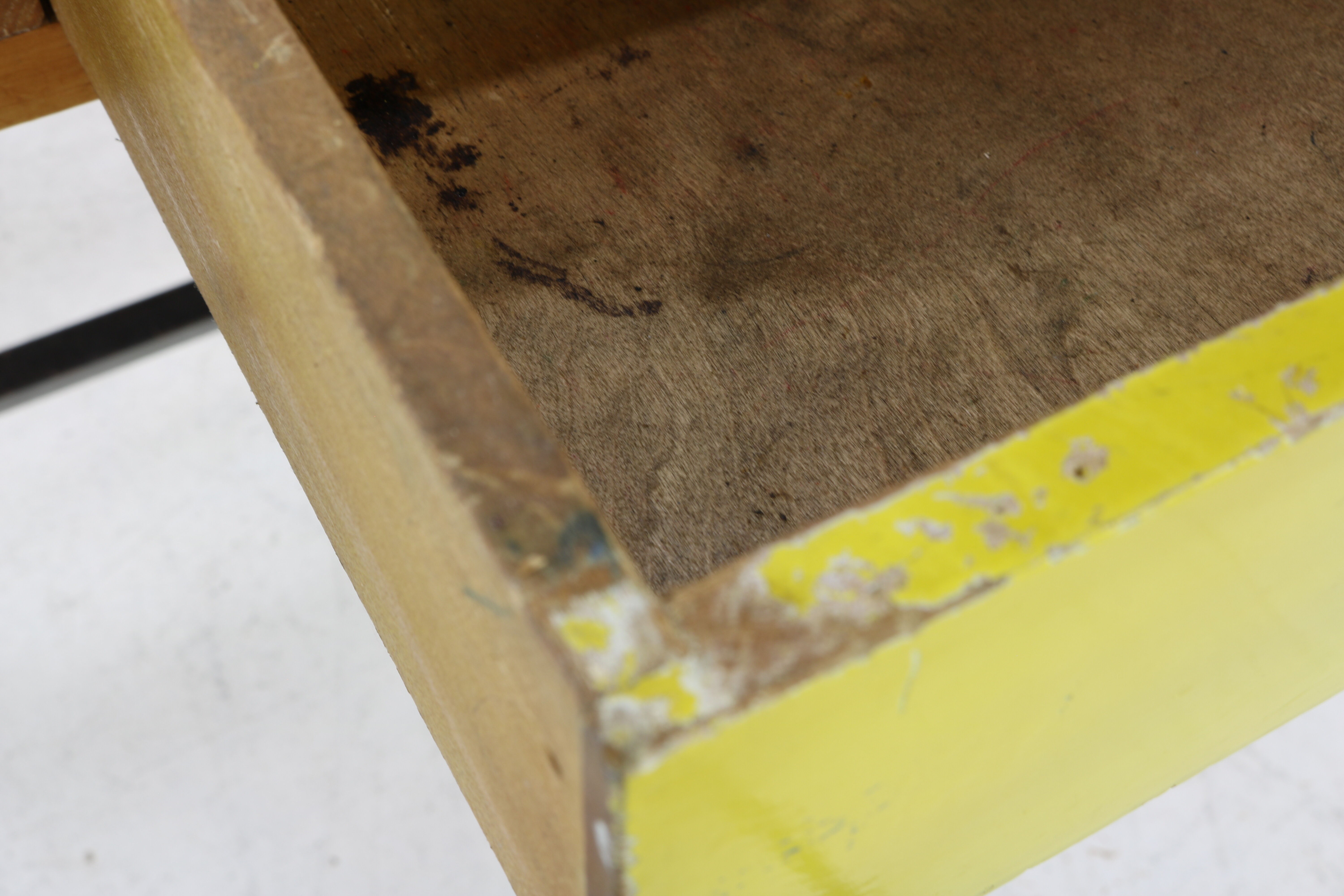 Mid century wooden desk by Coen de Vries for Devo Holland