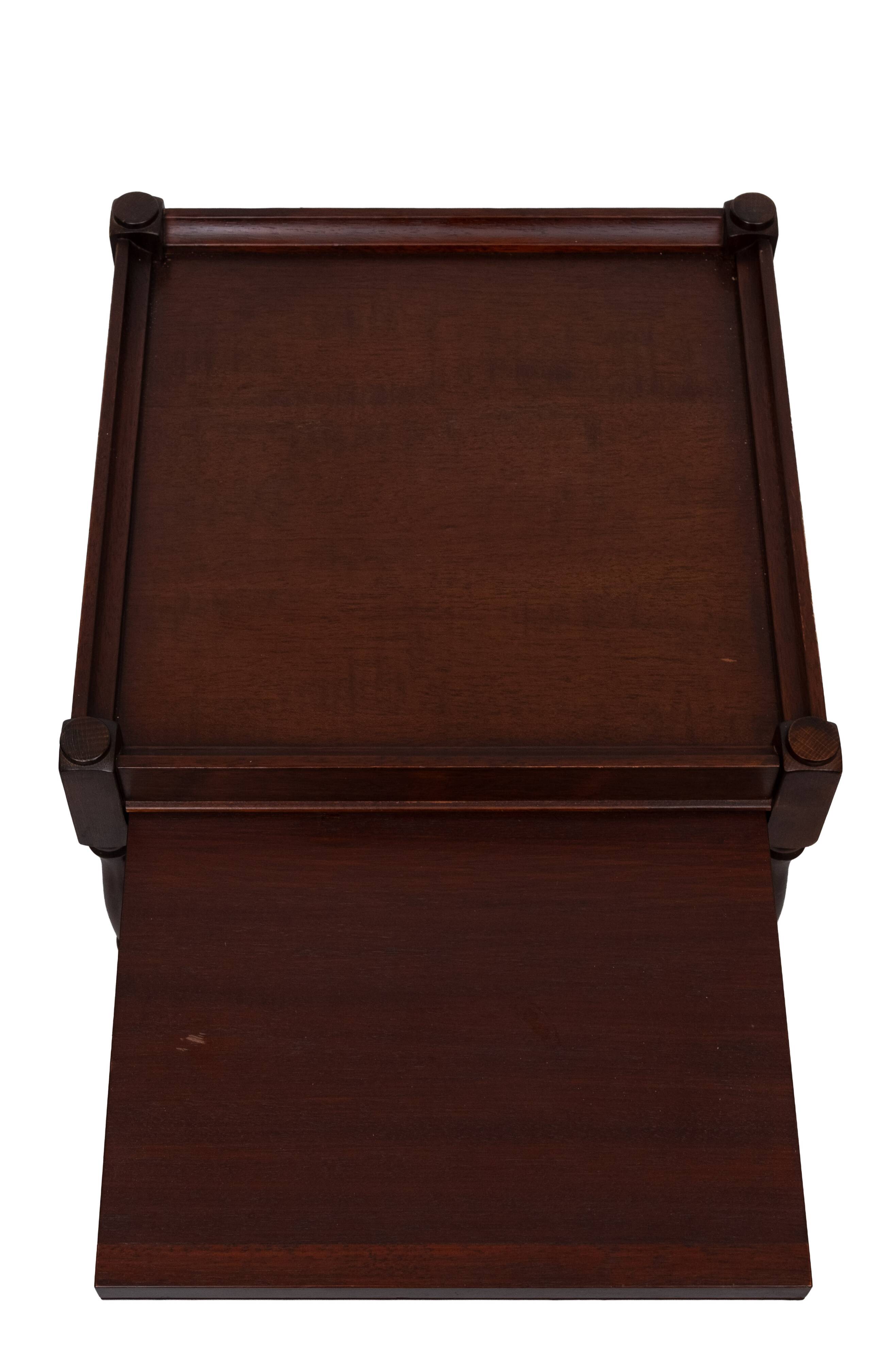 Georgian style set Mahogany night stands sofa tables .England