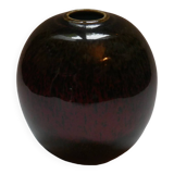 Vase soliflore ceramic glazed artisanal pottery handmade design japandi minimalist