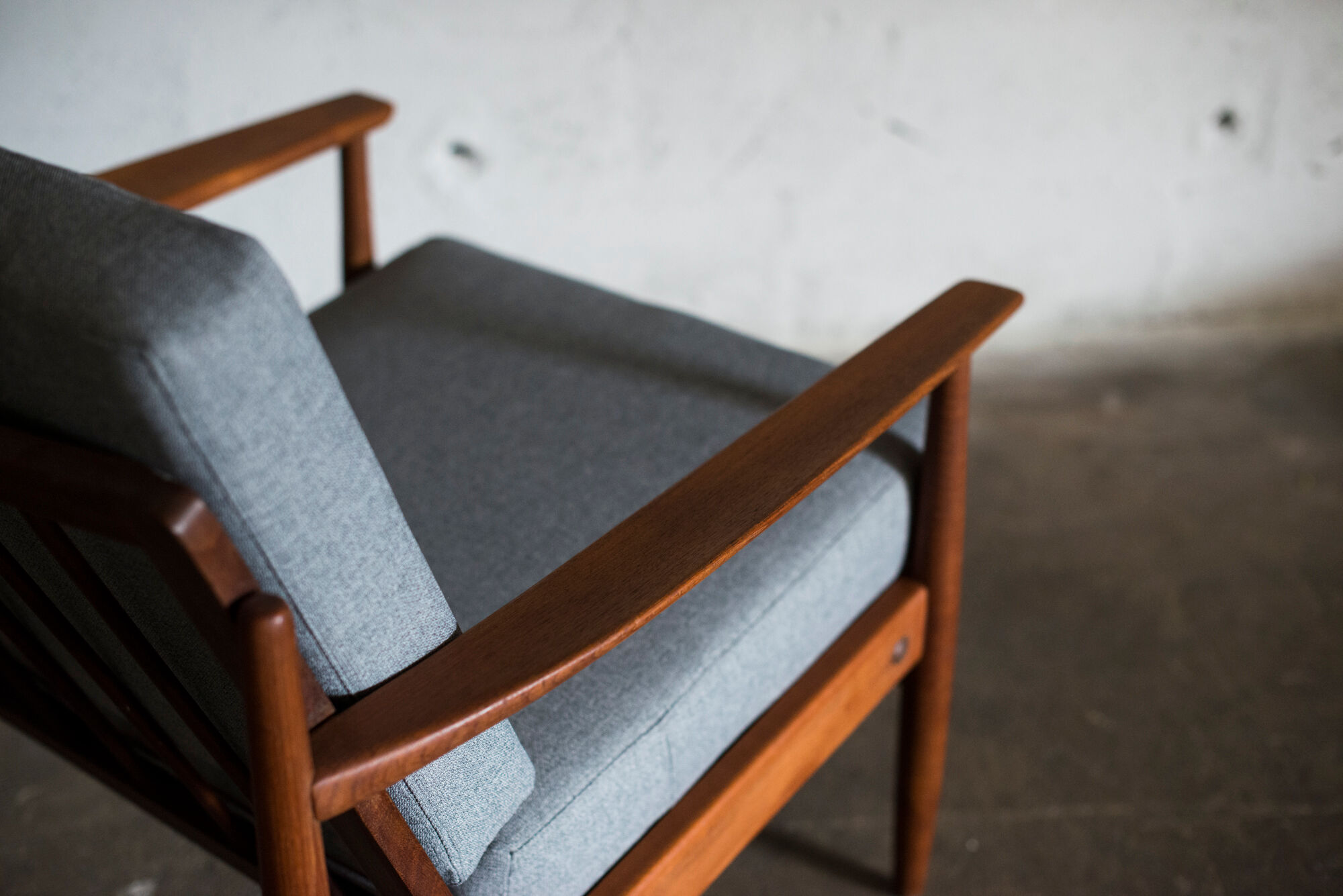 Scandinavian chair in teak