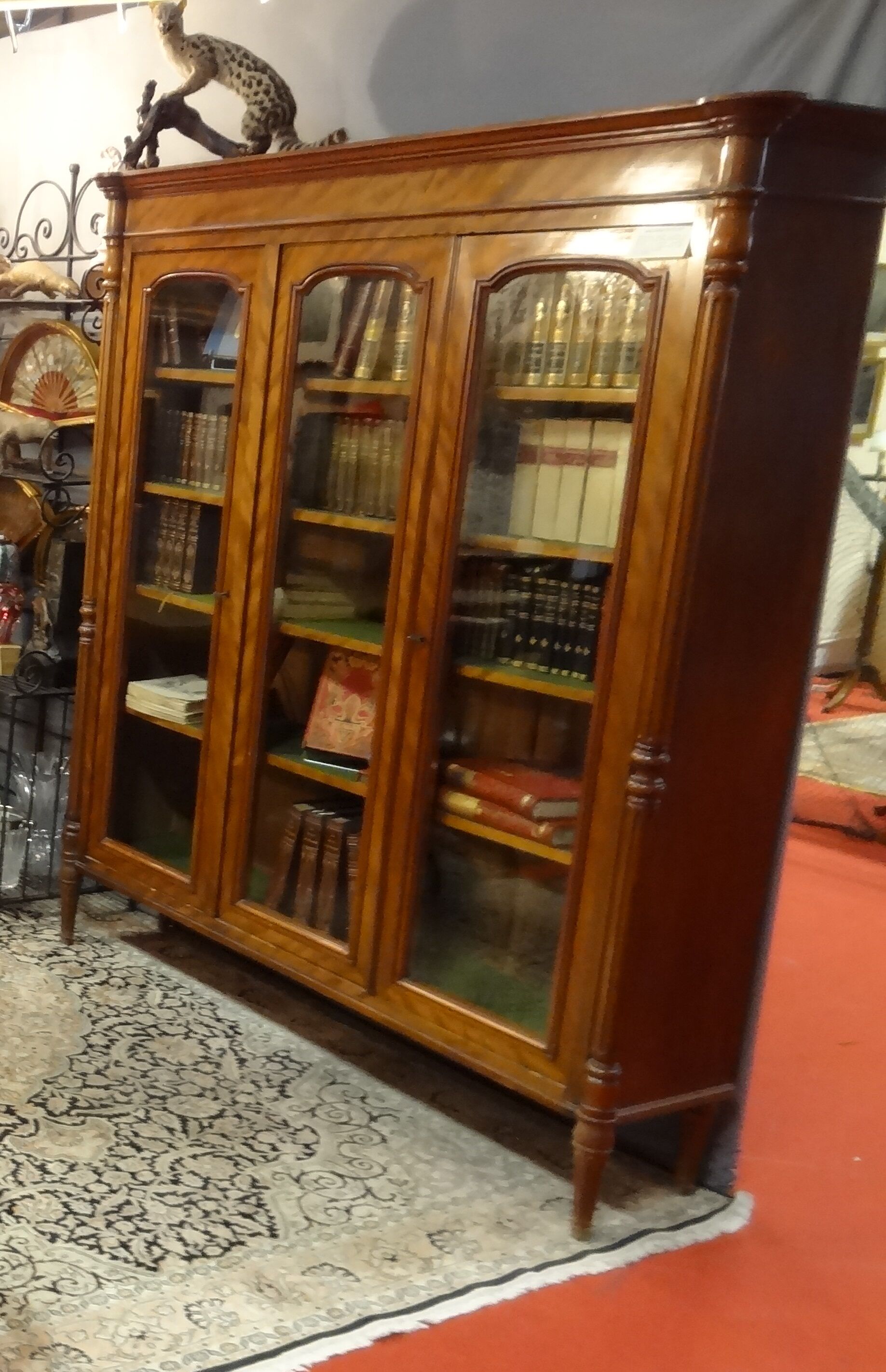 English bookcase 19th