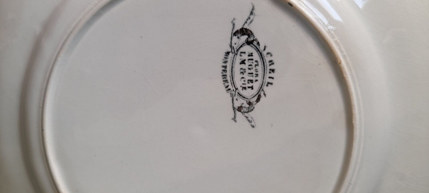 4 Flat plates Creil and Montereau