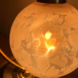 Old articulated bedside lamp