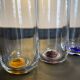 Series of 6 vintage glasses Murano Salviati years 60-70