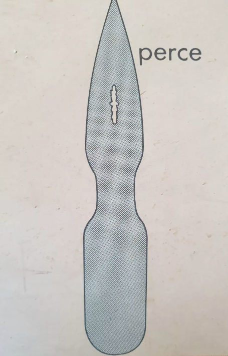 Vintage Rossignol educational display