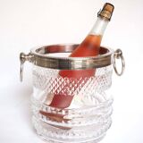 Cut crystal champagne bucket/bottle