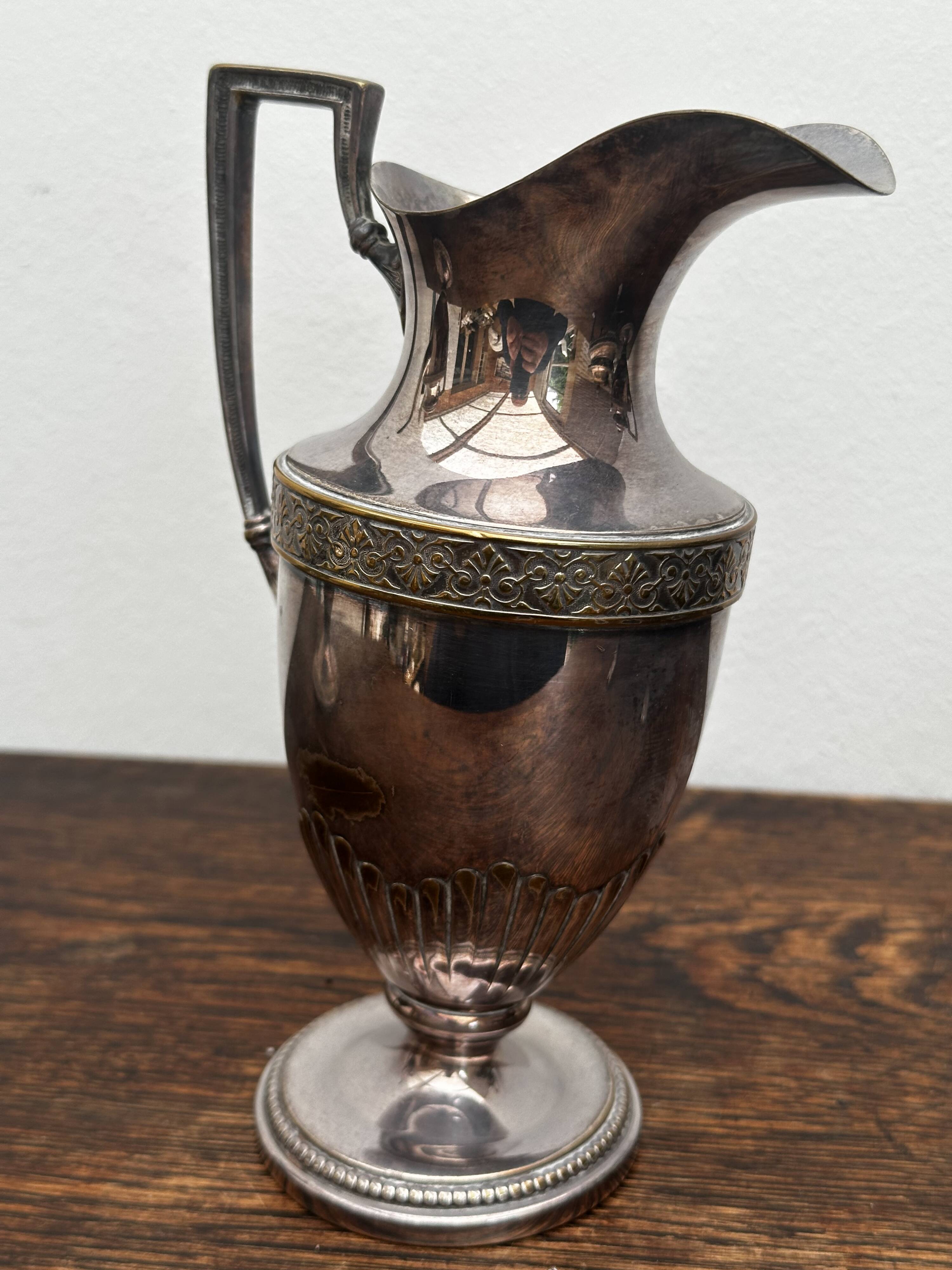 Silver-plated tea and coffee service from the Art Nouveau period