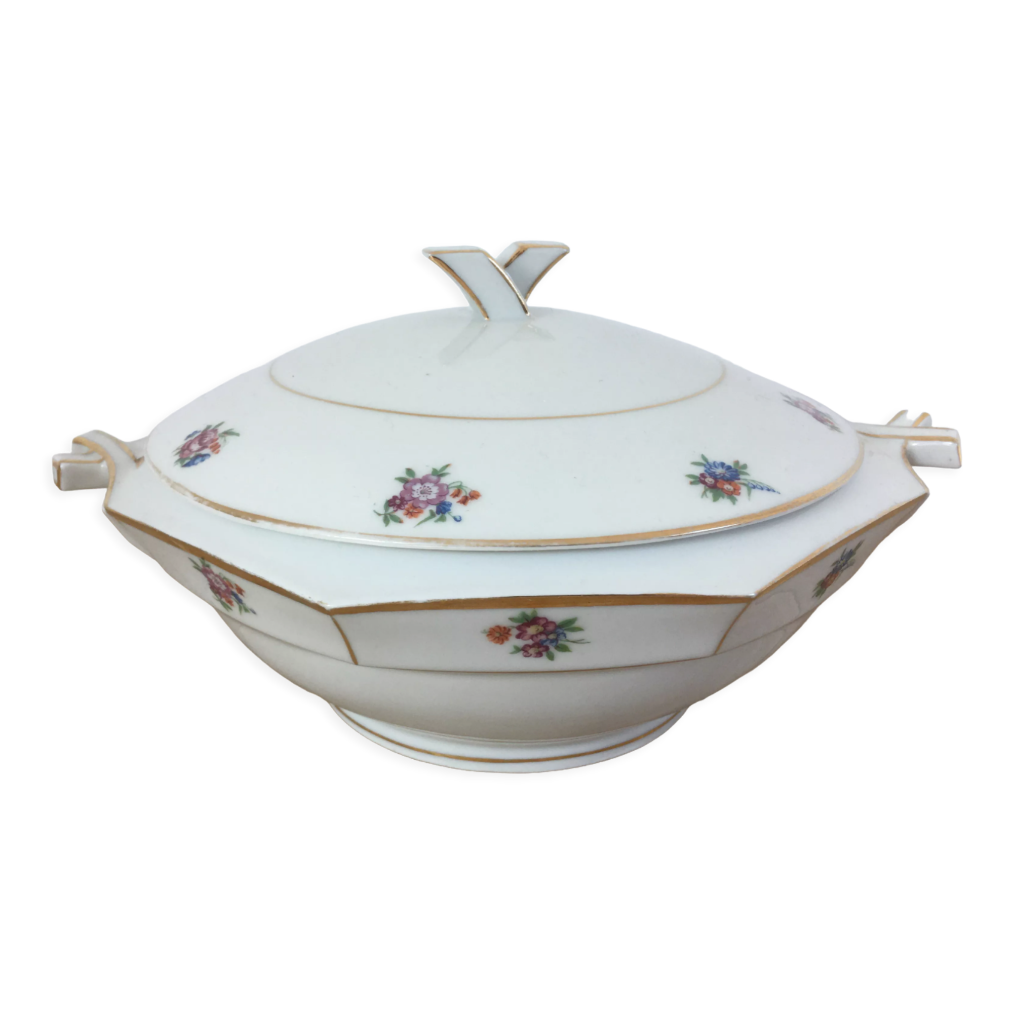 Tureen small flowers