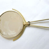 Golden hand and pose mirror 24x14cm