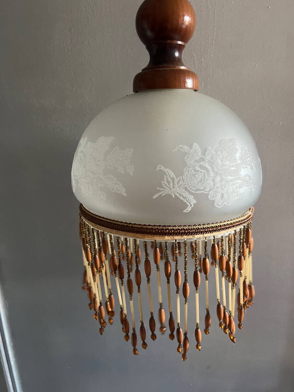 Tassel chandelier