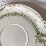 Assiette déjeuner égoïste en porcelaine