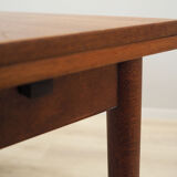 Teak table, Danish design, 1970s, production: Denmark