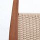 Armchair “#57” by Niels Otto Møller / Teak / Paper cord / Fully restored / 1960s / 1970s / Danish Modern Design