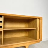 1960s Large Vintage Danish Mid-Century Oak Sideboard by Dyrlund