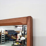 Teak mirror by Aksel Kjersgaard, Denmark 1960's
