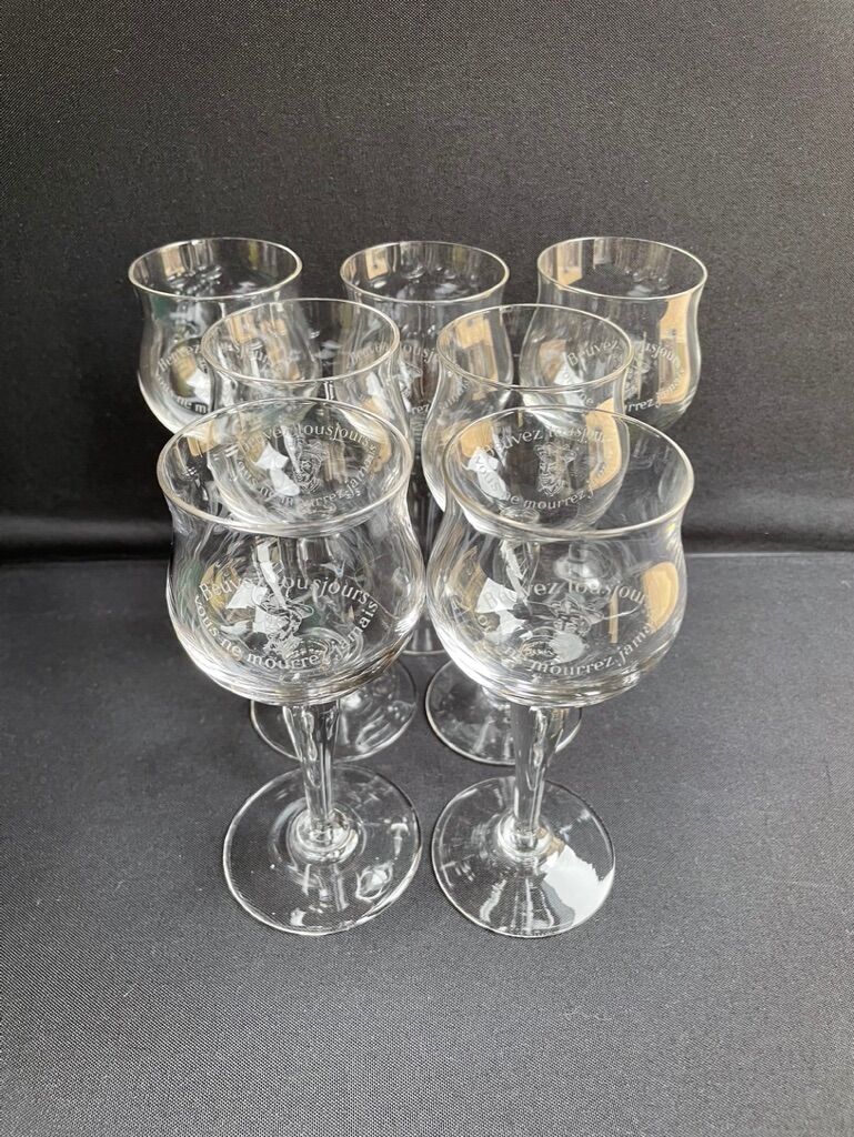 Wine glasses in Crystalline glass