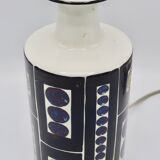 Table ceramic Inge Lise Koefoed, Denmark 1960's lamp