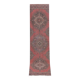 Vintage Turkish hallway rug 101x404 cm