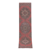 Tapis de couloir turc vintage 101x404 cm