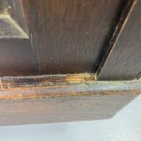 Large vintage wooden bookcase