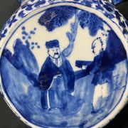 Porcelain gourd vase, signature China, 19th century
