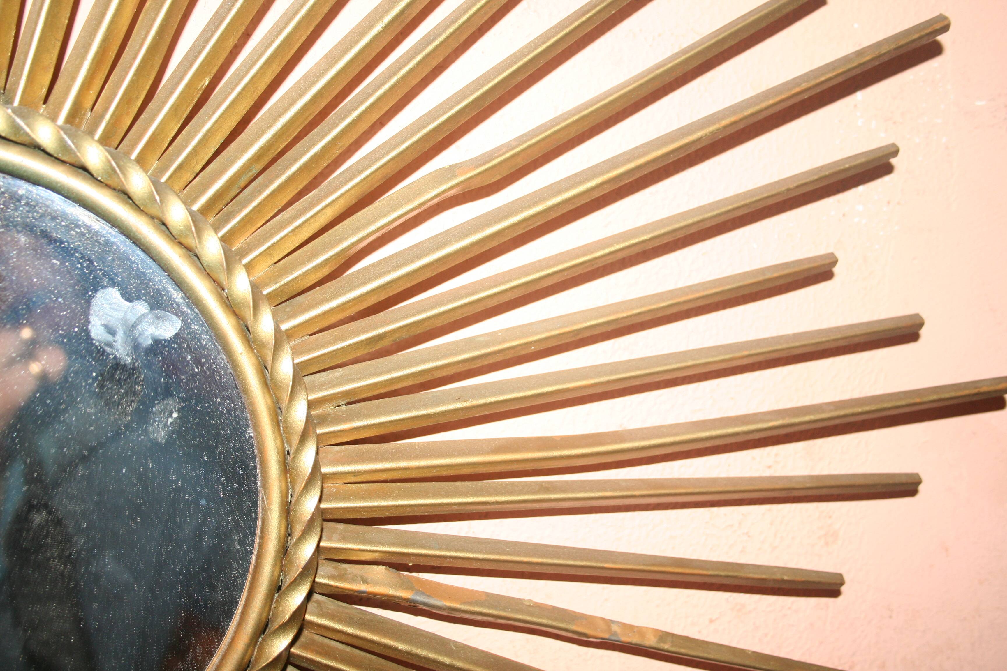 Chaty Vallauris sun mirror from the 60s