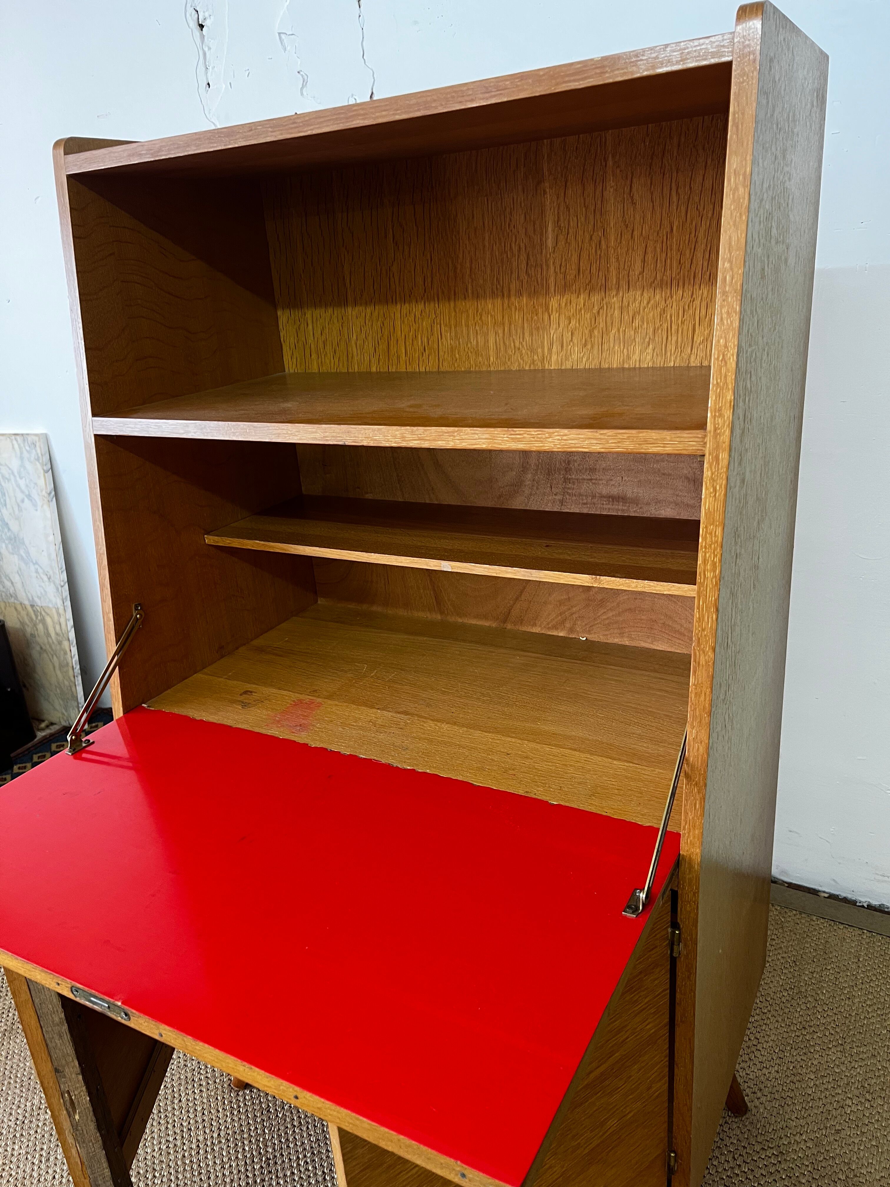 Vintage Scandinavian style secretary