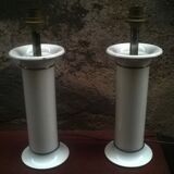 Deux pieds de lampe de salon