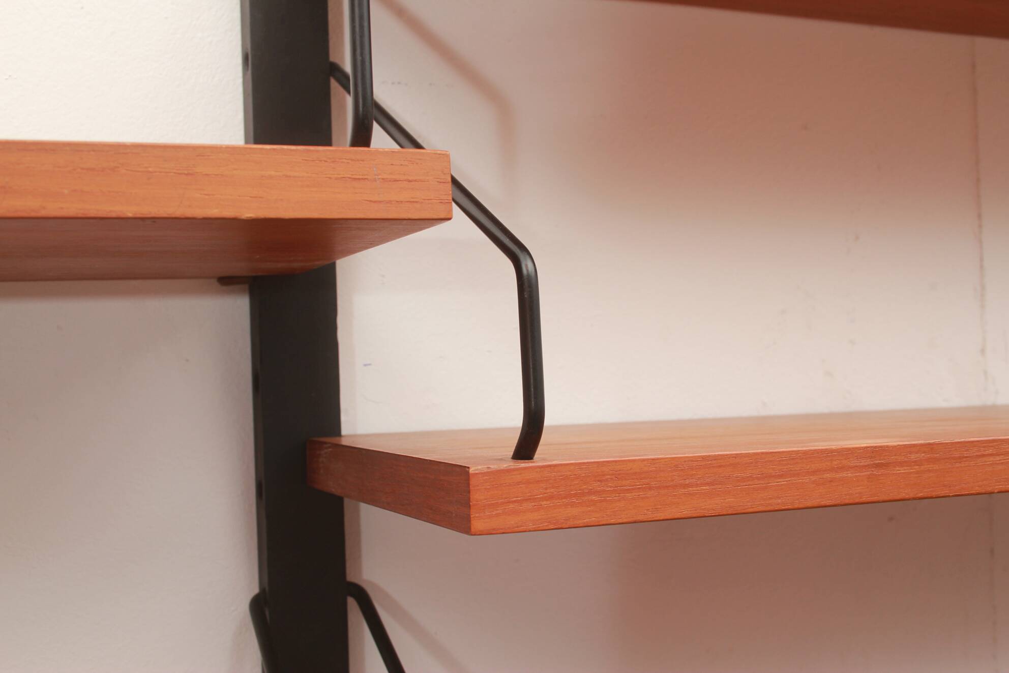 1960s wall unit in teak, Poul Cadovius