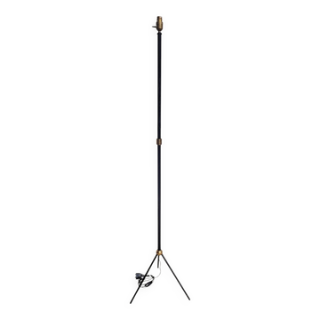 Lamp base or brass floor lamp from around 1950.