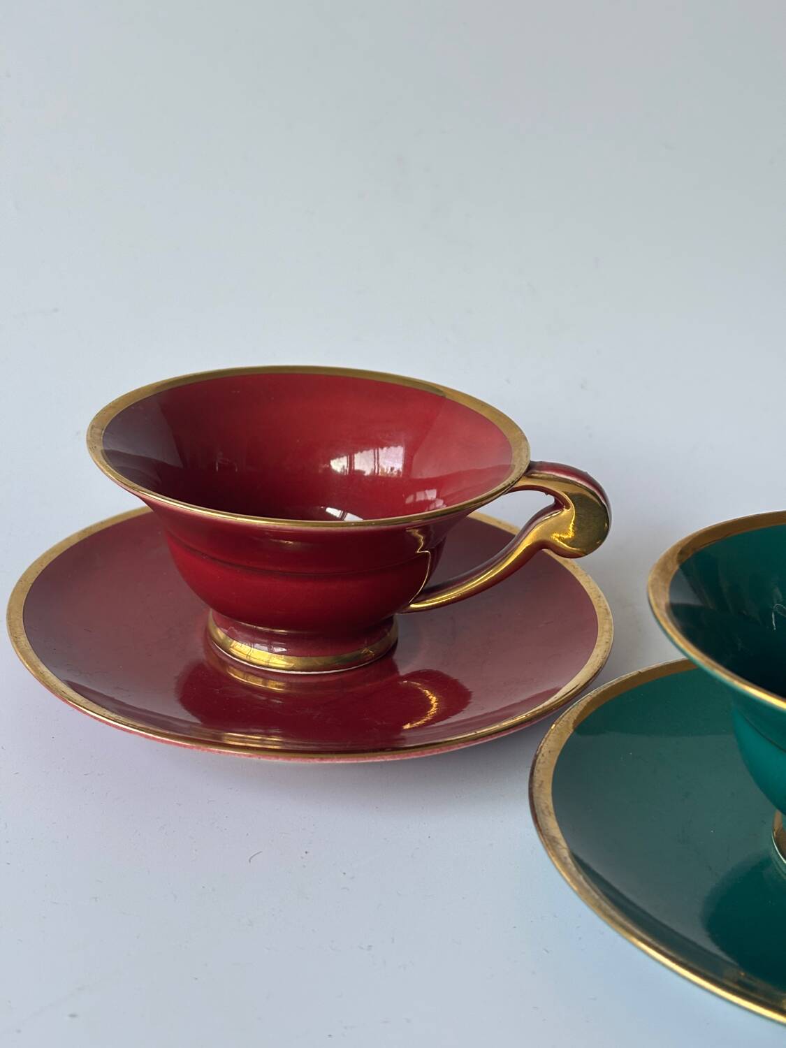 Tasses à café art déco