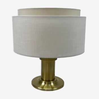 Mid Century Brass Table Lamp, 1970s