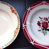 Set of 6 assorted plates