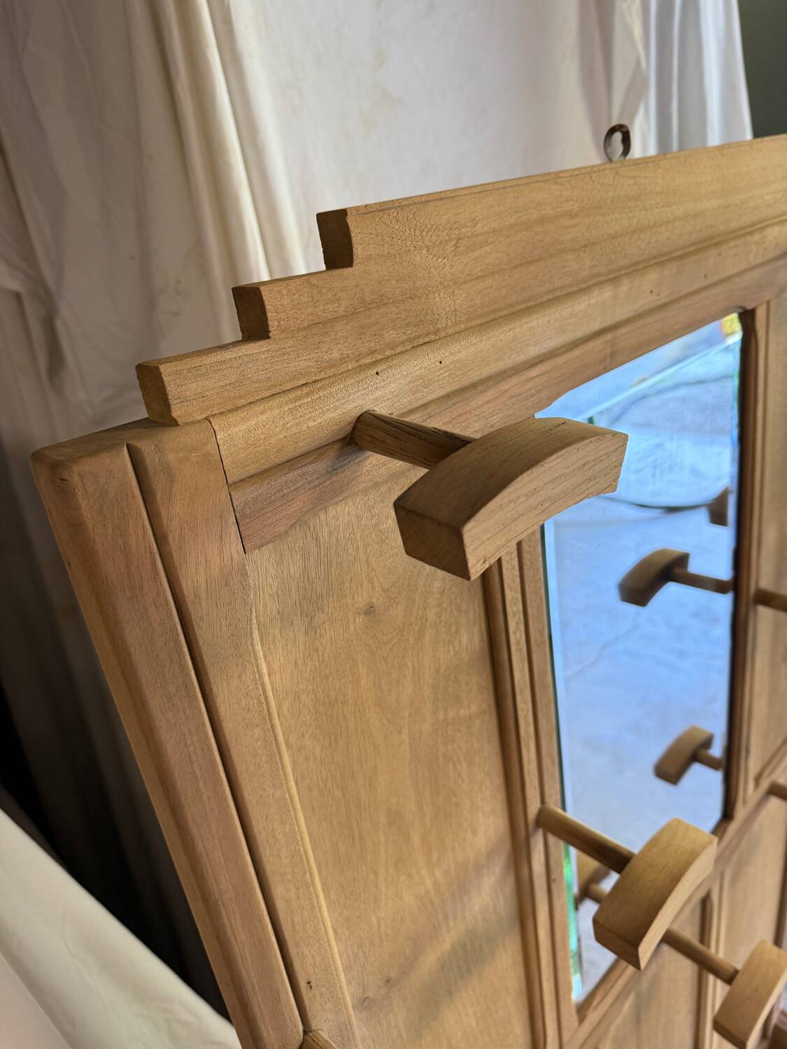 Entrance hall coat rack