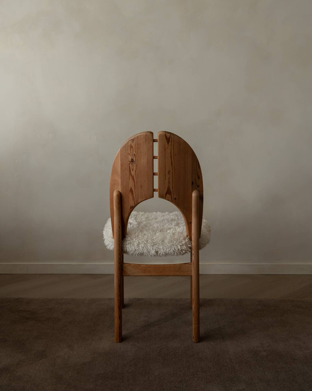 Vintage Danish Pine Dining Chairs | Set of 4 | Niels Koefoed Style