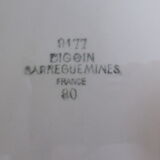 Plat rond Digoin Sarreguemines