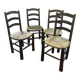 4 chairs assigned to Georges Robert