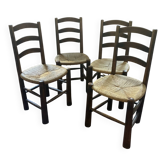 4 chaises attribuées à Georges Robert