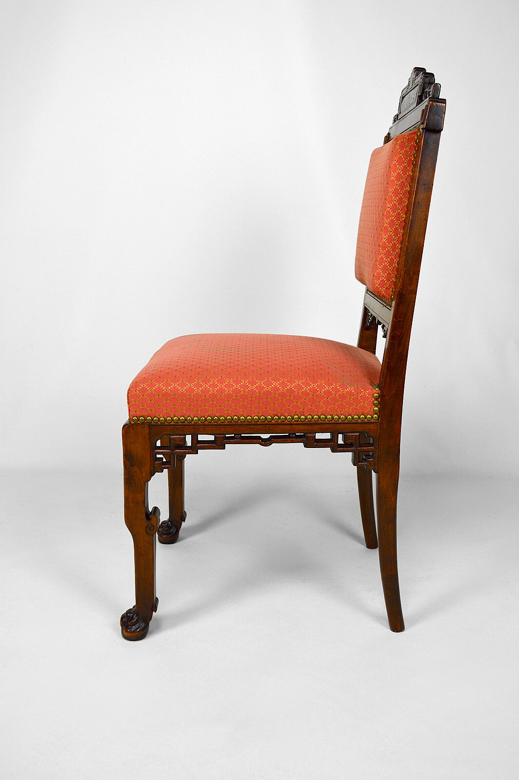 Set of 4 Japanese chairs by Gabriel Viardot, circa 1880