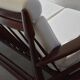 Reupholstered Mid Century Highback Sofa