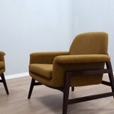 Mid century armchairs Gianfranco Frattini style 1950s