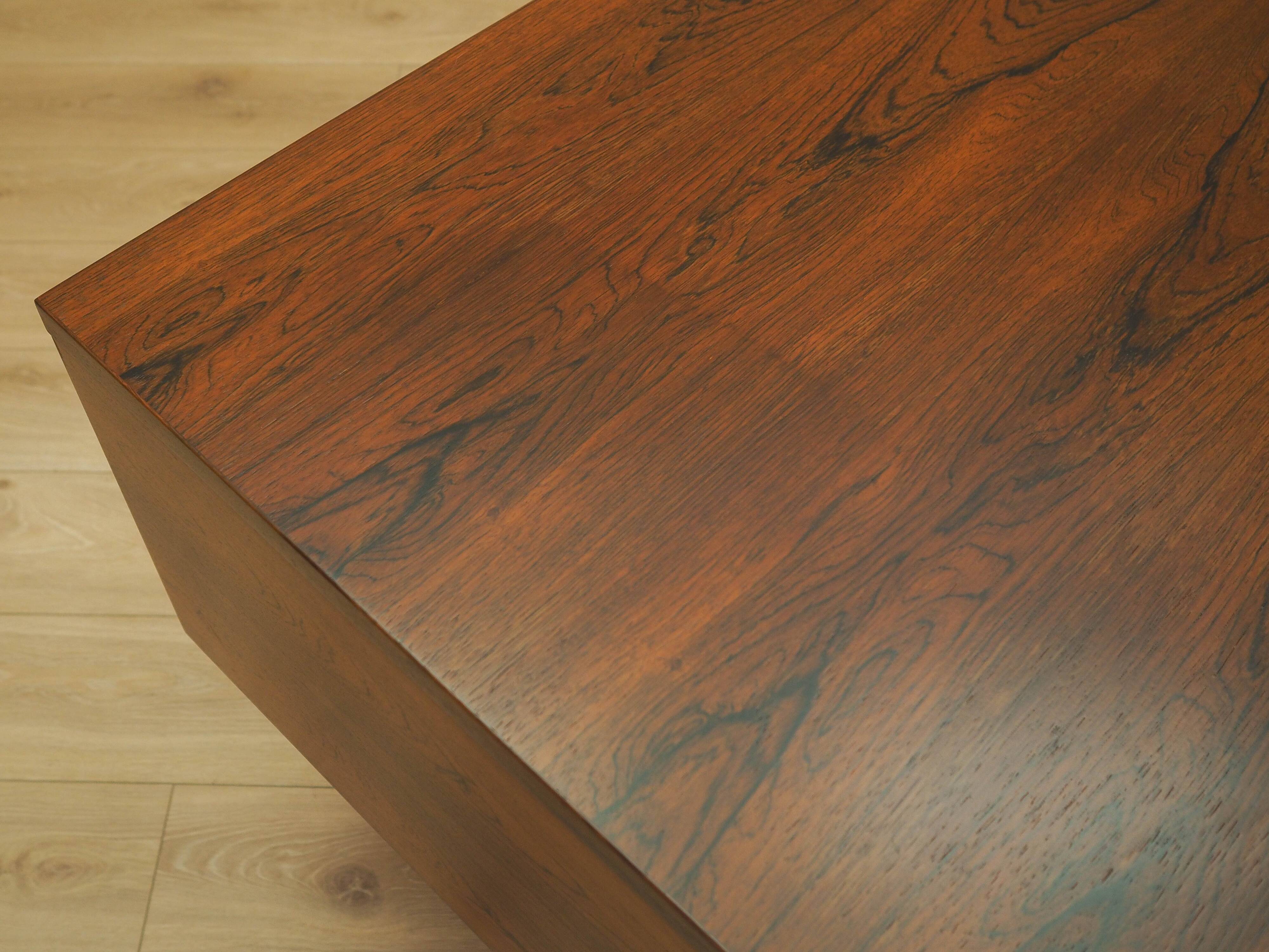 Rosewood desk, Danish design, 1970s, manufacturer: Eigil Petersens Møbelfab