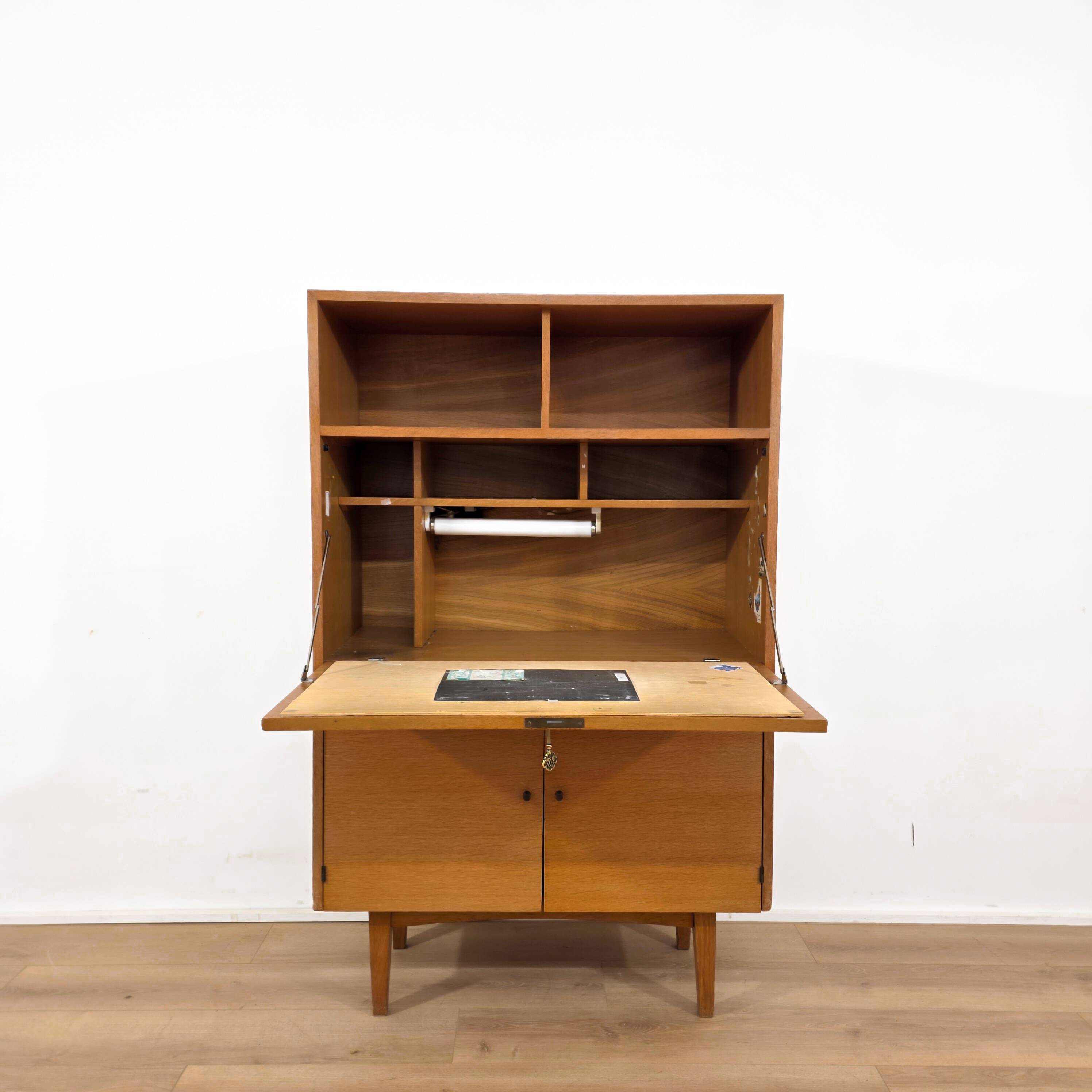 Scandinavian teak secretary, 1970s