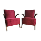 Fauteuils art déco par Jindrich Halabala