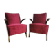Art deco armchairs by Jindrich Halabala