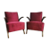 Art deco armchairs by Jindrich Halabala