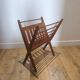 Scandinavian vintage Braakman magazine rack - vinyl storage