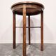 Table d'appoint en bois massif vintage des années 50